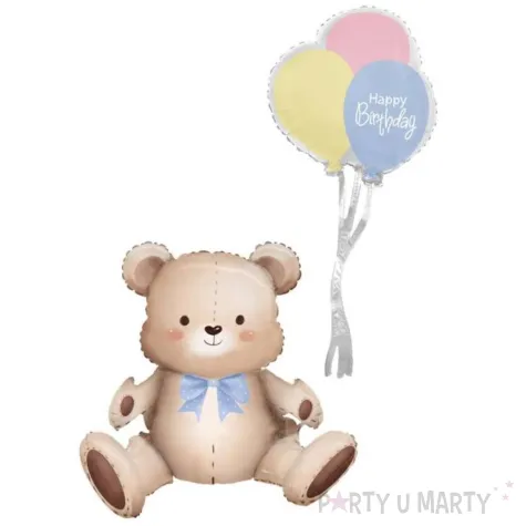 xx bfk balon foliowy mis z balonikami 41x76x31 cm