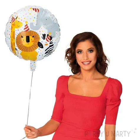 xx bfk balon foliowy safari dwustronny 45 cm