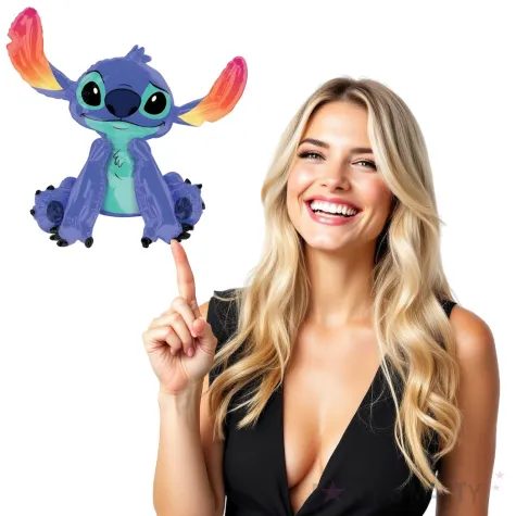 xx bfk balon foliowy shp stitch disney 86 x 96 cm