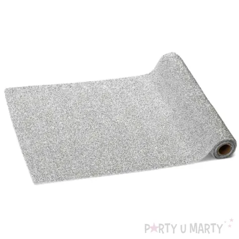 xx bieznik metalizowany srebrny 0 36 x 3 m