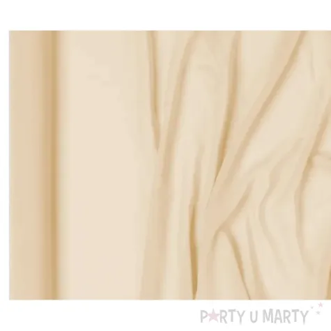 xx bieznik szyfonowy kremowy 0 48 x 5 m