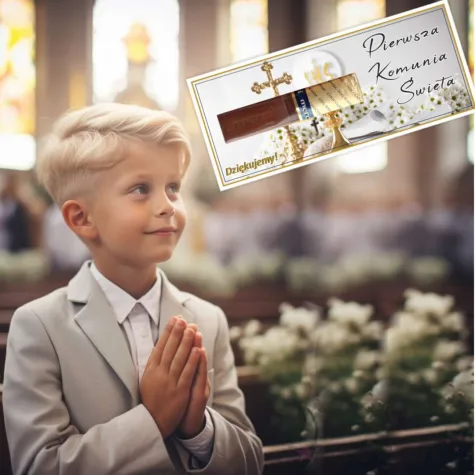 xx bilecik merci komunia kielich z hostia x5