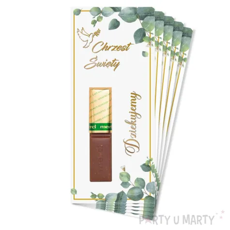 xx bileciki merci chrzest swiety