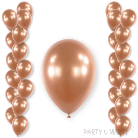 xx bl balon 11 rnd satin luxe rose copper 50 szt