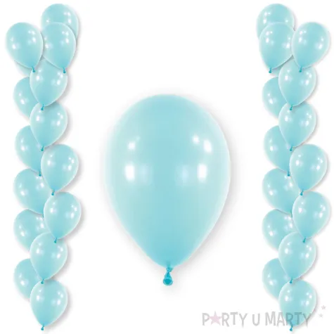 xx bl balon 11 rnd standard pastel blue 50 szt