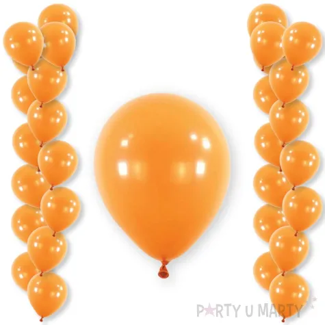 xx bl balon 11 rnd standard tangerine 50 szt