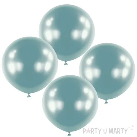 xx bl balon 24 rnd satin luxe pastel blue 4 szt