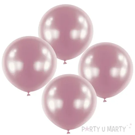 xx bl balon 24 rnd satin luxe pastel pink 4 szt