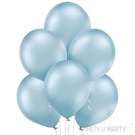 xx bl balony b105 glossy light blue 100 szt