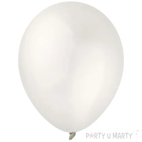 xx bl balony decomex 11 metallic pearl white 100 szt