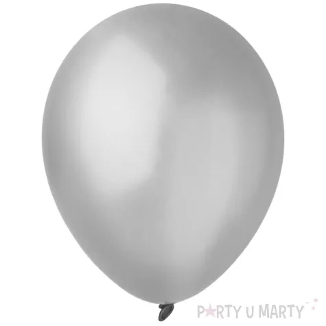 xx bl balony decomex 11 metallic silver 100 szt
