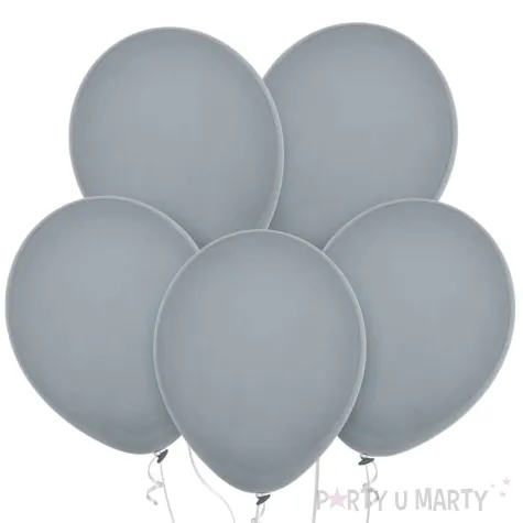 xx bl balony decomex 11 pastel grey 100 szt