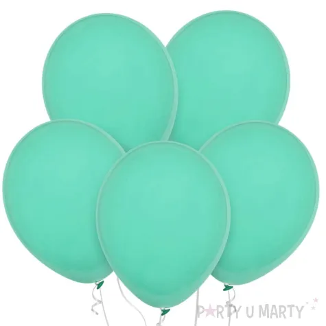xx bl balony decomex 11 pastel matte green 100 szt