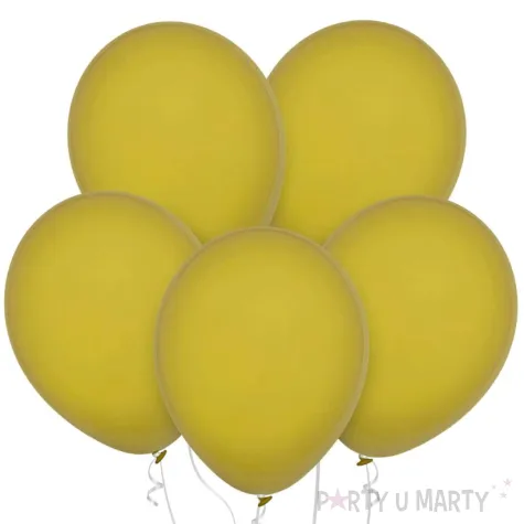 xx bl balony decomex 11 pastel mustard 100 szt