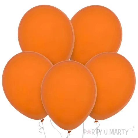 xx bl balony decomex 11 pastel orange 100 szt