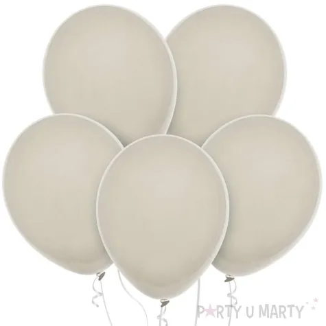 xx bl balony decomex 18 pastel dust white 25 szt