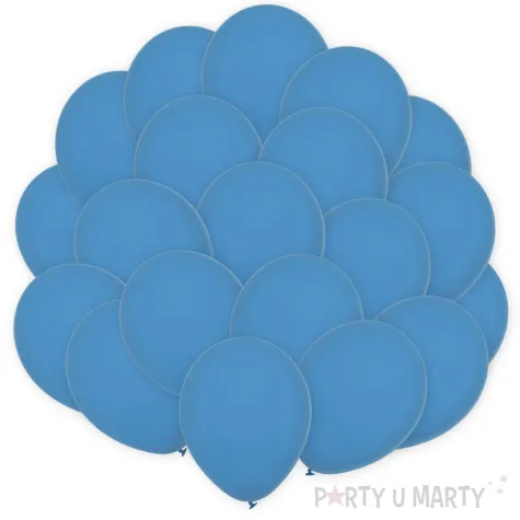 xx bl balony decomex 18 pastel dusty blue 25 szt