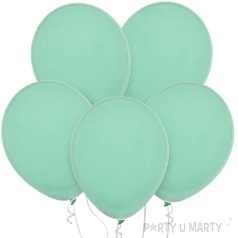 xx bl balony decomex 18 pastel green tea 25 szt