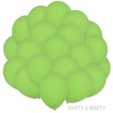 xx bl balony decomex 18 pastel lime green 25 szt