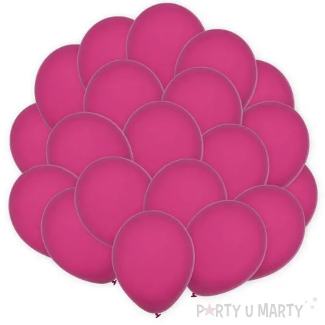 xx bl balony decomex 18 pastel magenta 25 szt