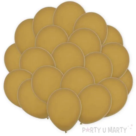 xx bl balony decomex 18 pastel mocha 25 szt