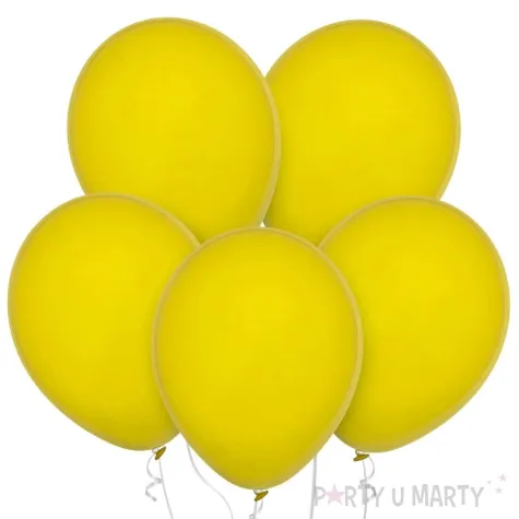 xx bl balony decomex 18 pastel yellow 25 szt
