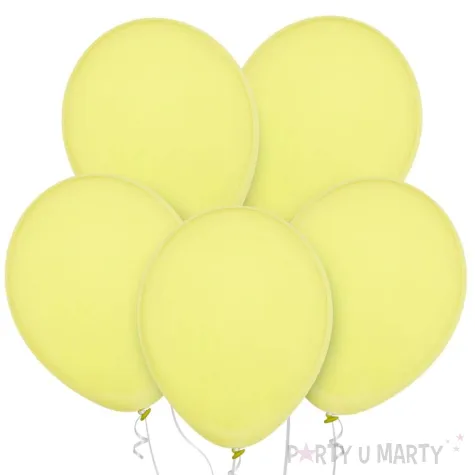 xx bl balony decomex 18 pastel yellowish 25 szt