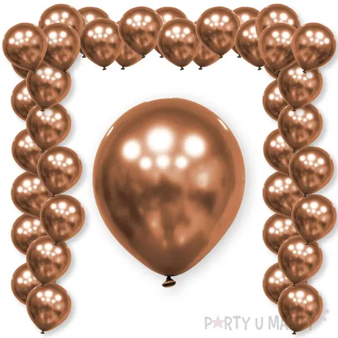xx bl balony decomex 5 luster rose gold 100 szt