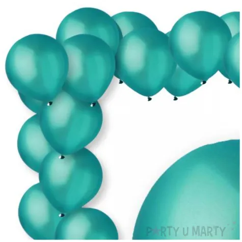 xx bl balony decomex 5 metallic emerald green 100 szt