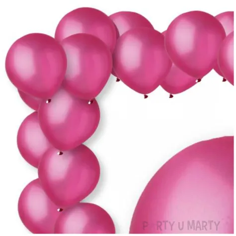 xx bl balony decomex 5 metallic fuchsia 100 szt