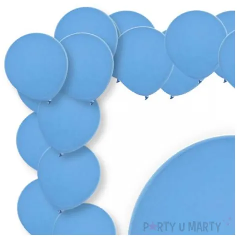 xx bl balony decomex 5 pastel baby blue 100 szt