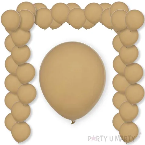 xx bl balony decomex 5 pastel desert sand 100 szt