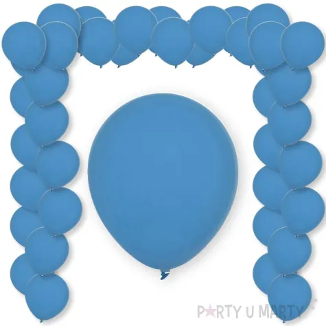 xx bl balony decomex 5 pastel dusty blue 100 szt