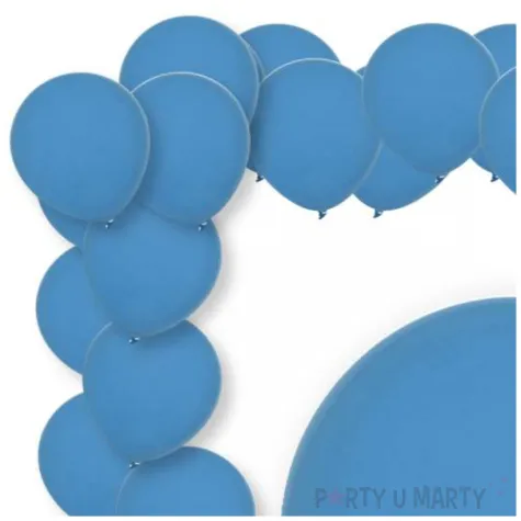 xx bl balony decomex 5 pastel dusty blue 100 szt