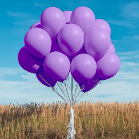 xx bl balony decomex 5 pastel floral 100 szt