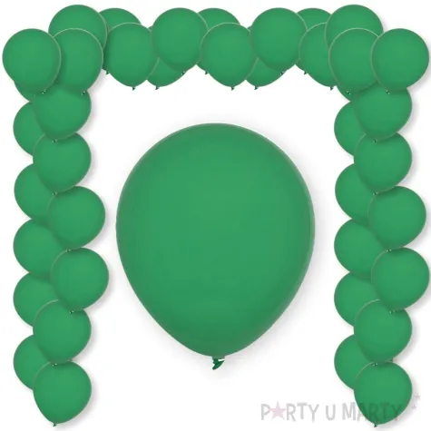 xx bl balony decomex 5 pastel forest green 100 szt