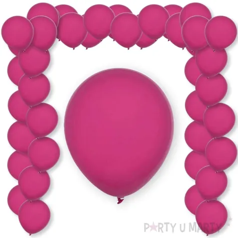 xx bl balony decomex 5 pastel magenta 100 szt