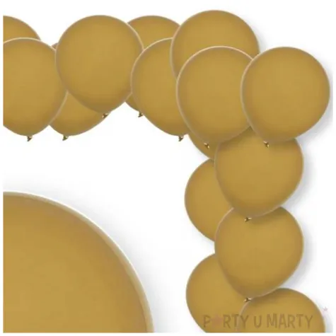 xx bl balony decomex 5 pastel mocha 100 szt