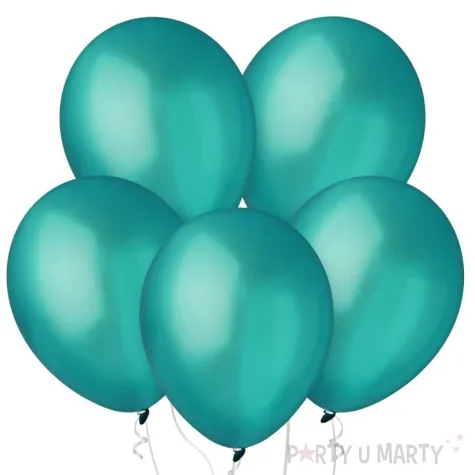 xx bl balony decomex 9 metallic emerald green 100 szt