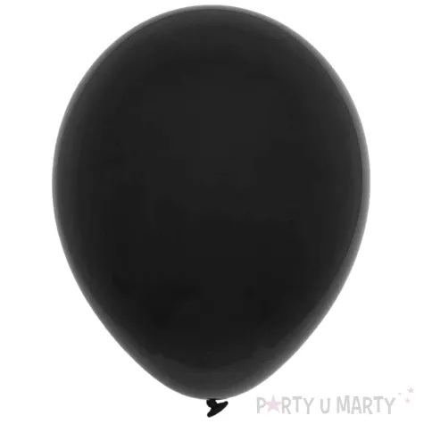 xx bl balony decomex 9 pastel black 100 szt