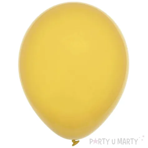 xx bl balony decomex 9 pastel golden yellow 100 szt