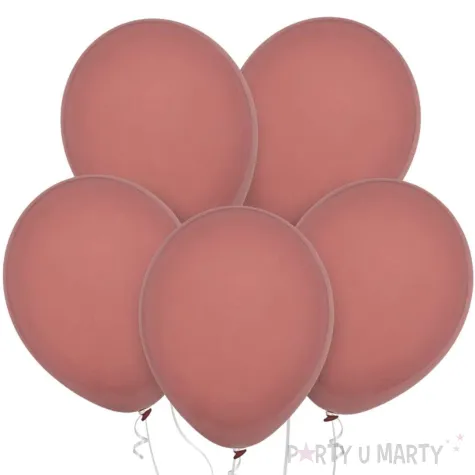 xx bl balony decomex 9 pastel rose wood 100 szt
