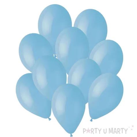 xx bl balony premium niebieskie delikatne 10 10 szt