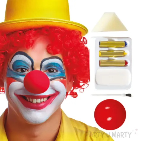 xx blister pack clown makeup