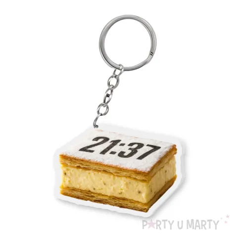 xx brelok kremowka 2137