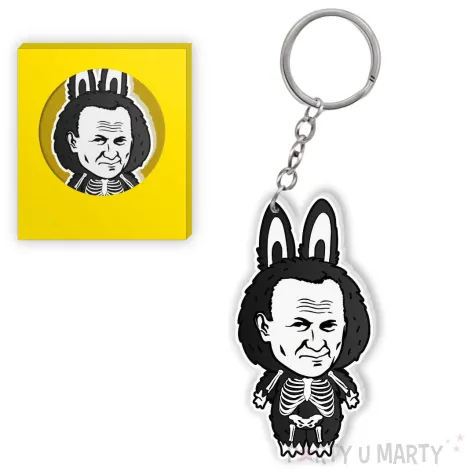 xx brelok lapapa papiez szkieletor