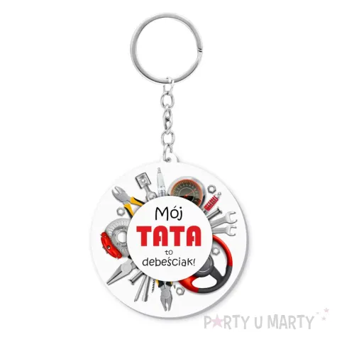 xx brelok tata debesciak
