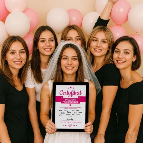 xx certyfikat wieczoru panienskiego