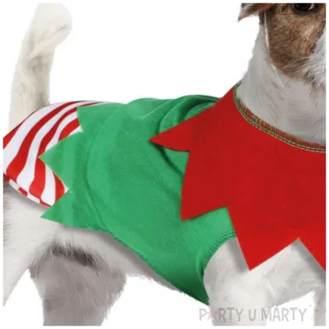 xx christmas elf dog size s