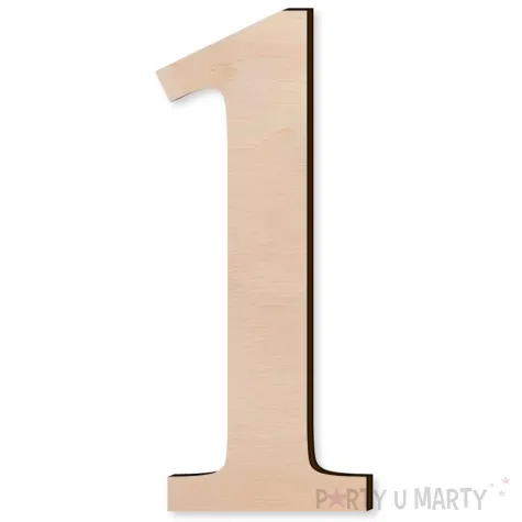 xx cyfra drewniana times 1 rozm xl